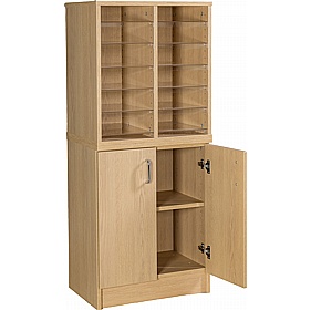 EduStore 12 Pigeonhole Combination Cupboards - School Furniture