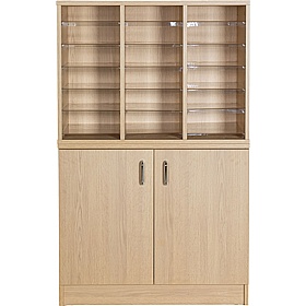EduStore 18 Pigeonhole Combination Cupboards - School Furniture