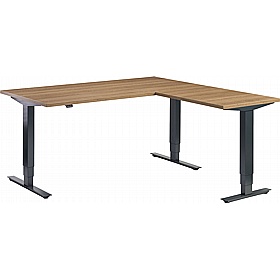 Advance Triple Motor Electric Height Adjustable Corner Office Desks - Office Desks