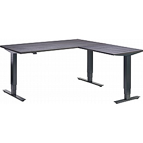 Advance Triple Motor Electric Height Adjustable Corner Office Desks - Office Desks