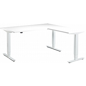 Advance Triple Motor Electric Height Adjustable Corner Office Desks - Office Desks