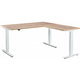 Advance Triple Motor Electric Height Adjustable Corner Office Desks - Office Desks