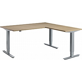 Advance Triple Motor Electric Height Adjustable Corner Office Desks - Office Desks