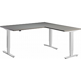 Advance Triple Motor Electric Height Adjustable Corner Office Desks - Office Desks
