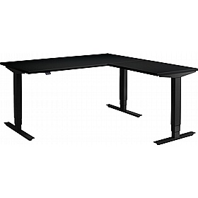 Advance Triple Motor Electric Height Adjustable Corner Office Desks - Office Desks