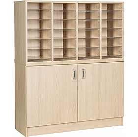 EduStore 24 Pigeonhole Wide Combination Cupboards - School Furniture