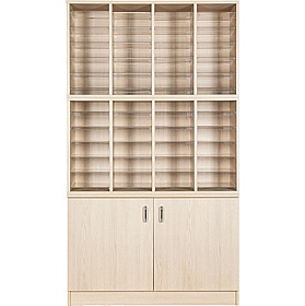 EduStore 48 Pigeonhole Wide Combination Cupboards - School Furniture