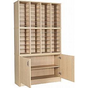 EduStore 48 Pigeonhole Wide Combination Cupboards - School Furniture