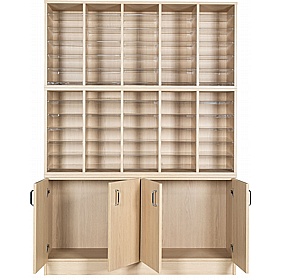 EduStore 60 Pigeonhole Large Volume Combination Cupboards - School Furniture