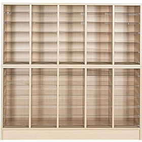 EduStore XL Capacity Freestanding Pigeonhole Unit - School Furniture