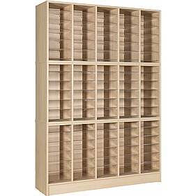 EduStore XL Capacity Freestanding Pigeonhole Unit - School Furniture