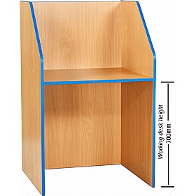 Folio Premium Panel End Study Carrels - School Furniture