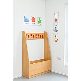 Veste Cloakroom Single Sided Coat Station - School Furniture