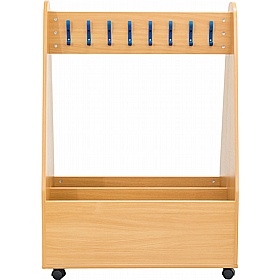 Veste Cloakroom Double Sided Coat Station - School Furniture