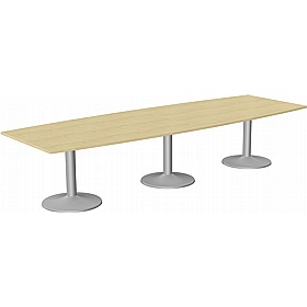 Kito Boat Shaped Meeting and Boardroom Tables - Meeting Room