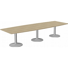 Kito Boat Shaped Meeting and Boardroom Tables - Meeting Room