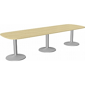 Kito Curve Rectangular Meeting and Boardroom Tables - Meeting Room