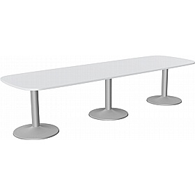 Kito Curve Rectangular Meeting and Boardroom Tables - Meeting Room