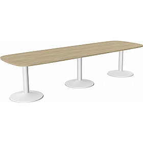 Kito Curve Rectangular Meeting and Boardroom Tables - Meeting Room