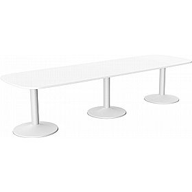 Kito Curve Rectangular Meeting and Boardroom Tables - Meeting Room