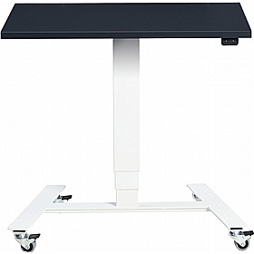 Flex Electric Height Adjustable Laptop and Touchdown Tables - Reception Area
