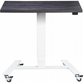 Flex Electric Height Adjustable Laptop and Touchdown Tables - Reception Area