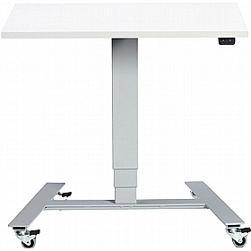Flex Electric Height Adjustable Laptop and Touchdown Tables - Reception Area
