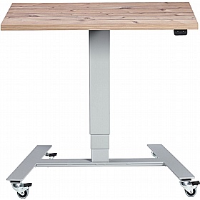 Flex Electric Height Adjustable Laptop and Touchdown Tables - Reception Area