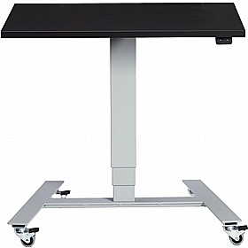 Flex Electric Height Adjustable Laptop and Touchdown Tables - Reception Area