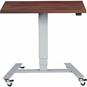 Flex Electric Height Adjustable Laptop and Touchdown Tables - Reception Area