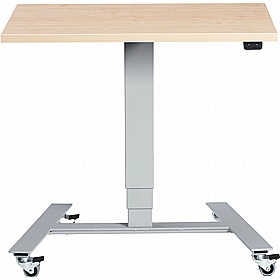 Flex Electric Height Adjustable Laptop and Touchdown Tables - Reception Area