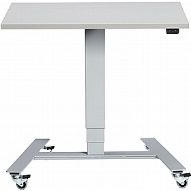 Flex Electric Height Adjustable Laptop and Touchdown Tables - Reception Area