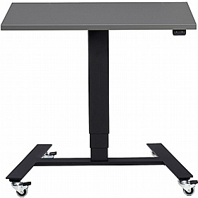 Flex Electric Height Adjustable Laptop and Touchdown Tables - Reception Area