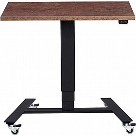 Flex Electric Height Adjustable Laptop and Touchdown Tables - Reception Area
