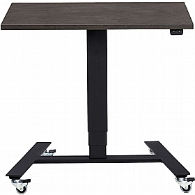 Flex Electric Height Adjustable Laptop and Touchdown Tables - Reception Area