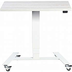Flex Electric Height Adjustable Laptop and Touchdown Tables - Reception Area
