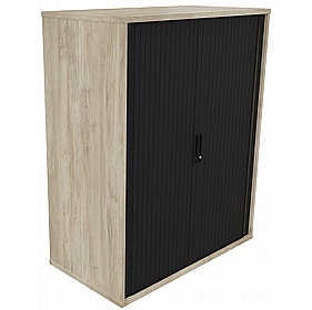 Unified Wooden Tambour Office Cupboards - Office Storage