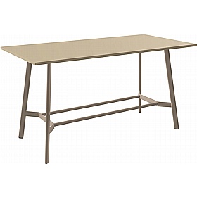 Minimus Rectangular High Breakout and Meeting Tables - Meeting Room