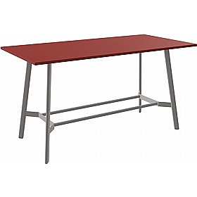 Minimus Rectangular High Breakout and Meeting Tables - Meeting Room