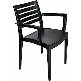 Fresco Polypropylene Breakout and Canteen Armchairs - Breakout & Canteen