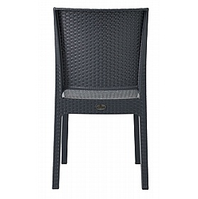 Canterbury Rattan Polypropylene Bistro Chairs - Breakout & Canteen