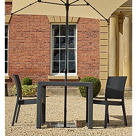 Canterbury Rattan Polypropylene Bistro Chairs - Breakout & Canteen