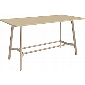 Minimus Curve Rectangular High Breakout and Meeting Tables - Meeting Room