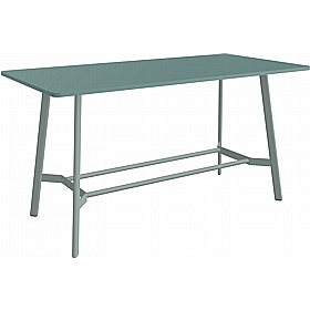 Minimus Curve Rectangular High Breakout and Meeting Tables - Meeting Room