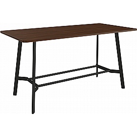 Minimus Curve Rectangular Veneer High Breakout and Meeting Tables - Meeting Room