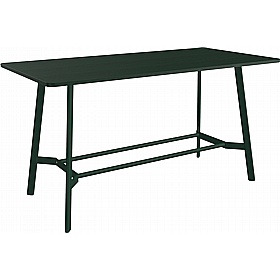 Minimus Curve Rectangular Veneer High Breakout and Meeting Tables - Meeting Room