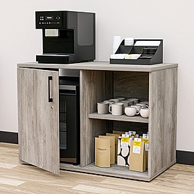 Unified Compact Fridge Credenza Unit