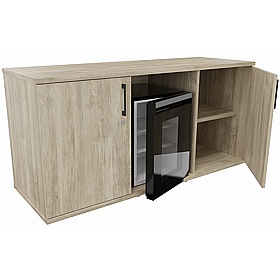 Unified 2 Door Fridge Credenza Unit