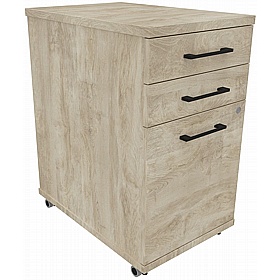 Unified Mobile Desk High Pedestals