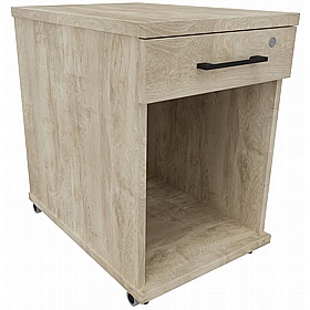 Unified Tall Mobile Under Desk Lever Arch Storage Pedestals